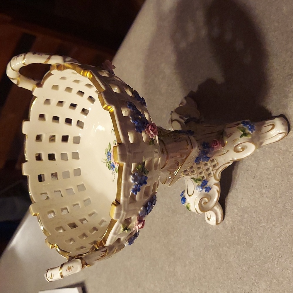Footed bowl made in Germany